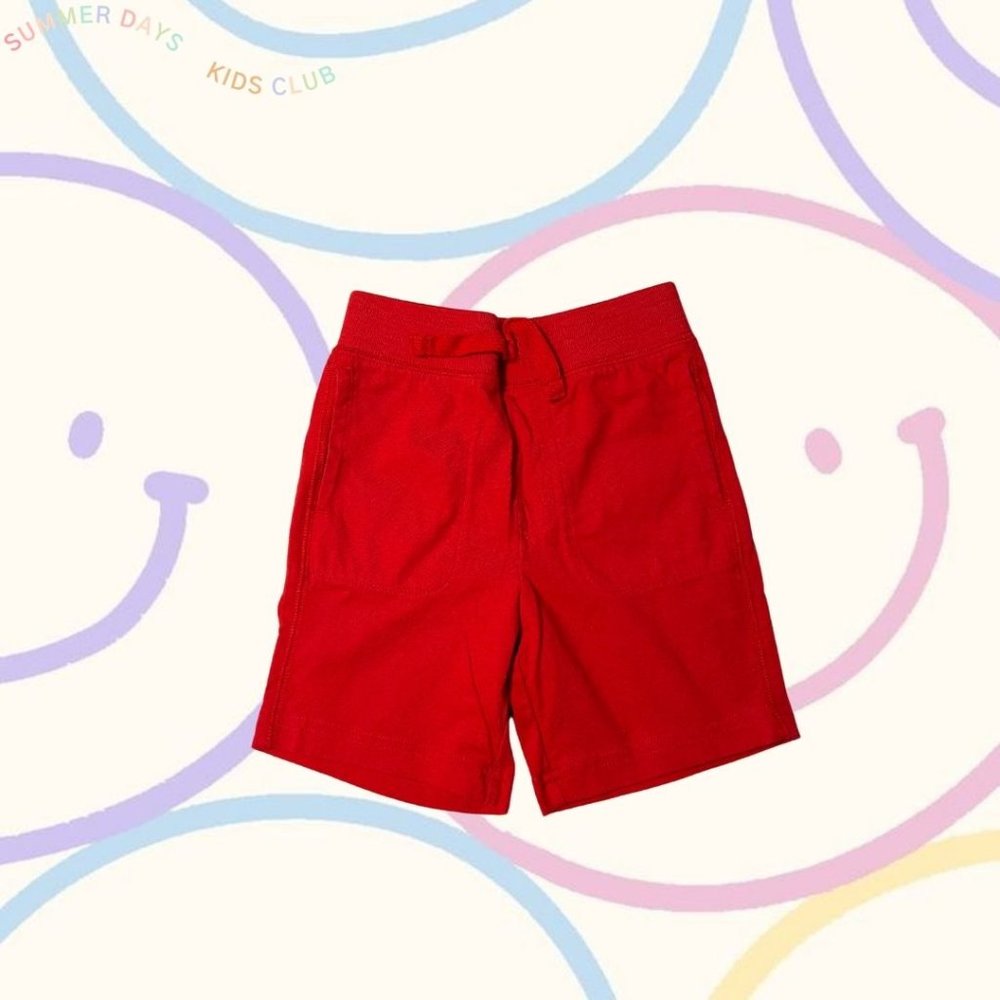 Baby Gap 2T Red Jersey Pull-On Shorts